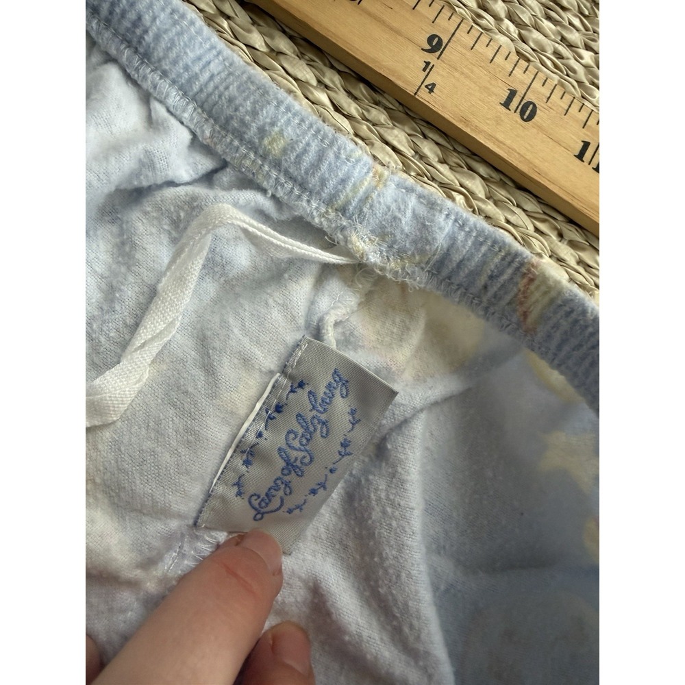 lanz of salzburg flannel Pajama Set. Large Flannel. Celestial Print - Picture 8 of 8